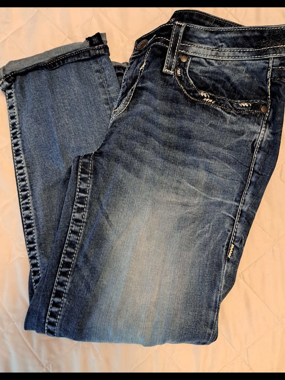 Vigoss Capris Back Pocket Design Size 9/10